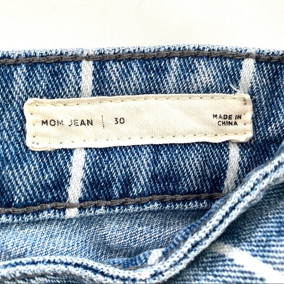 PacSun Window Pane Mom Jeans - Picture 7 of 9
